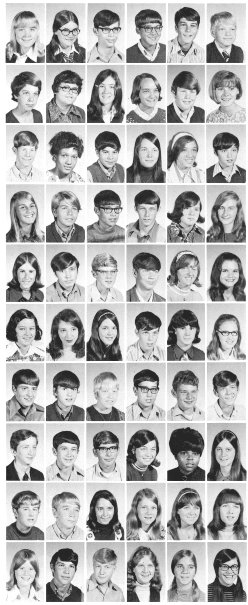 1971 North Star - Freshmen Abbott-Downey