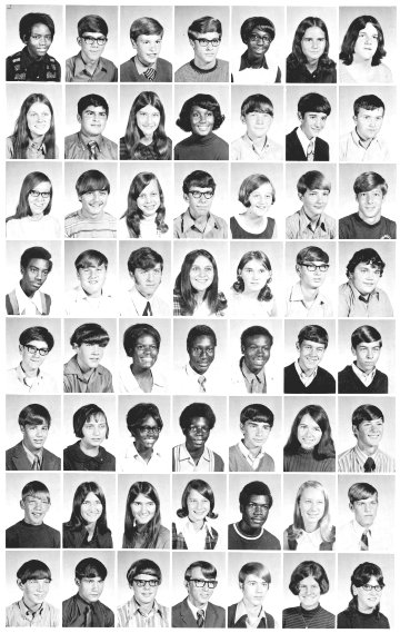 1971 North Star - Sophomores Adams-Cook