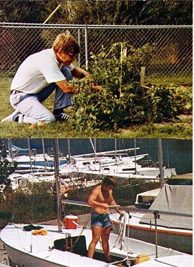 Mr. Griffey's Garden and Chic Clark Boating
